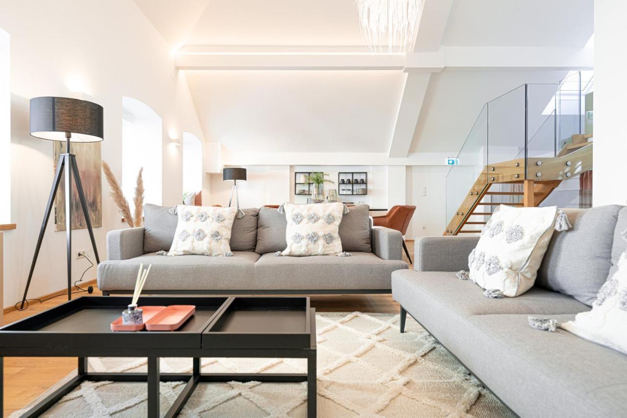 Апартаменти Penthouse Maxfux Direkt In Der Fussgaengerzone 130M2 Кремс-ан-дер-Донау Екстер'єр фото