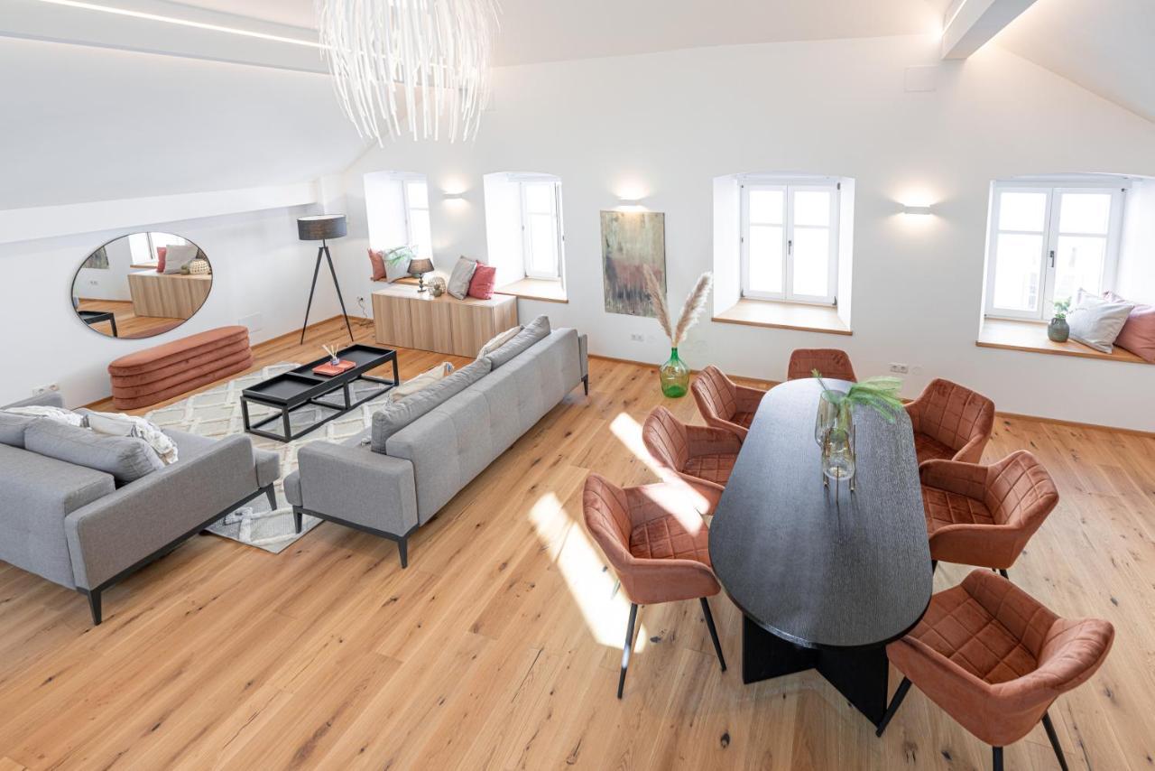 Апартаменти Penthouse Maxfux Direkt In Der Fussgaengerzone 130M2 Кремс-ан-дер-Донау Екстер'єр фото